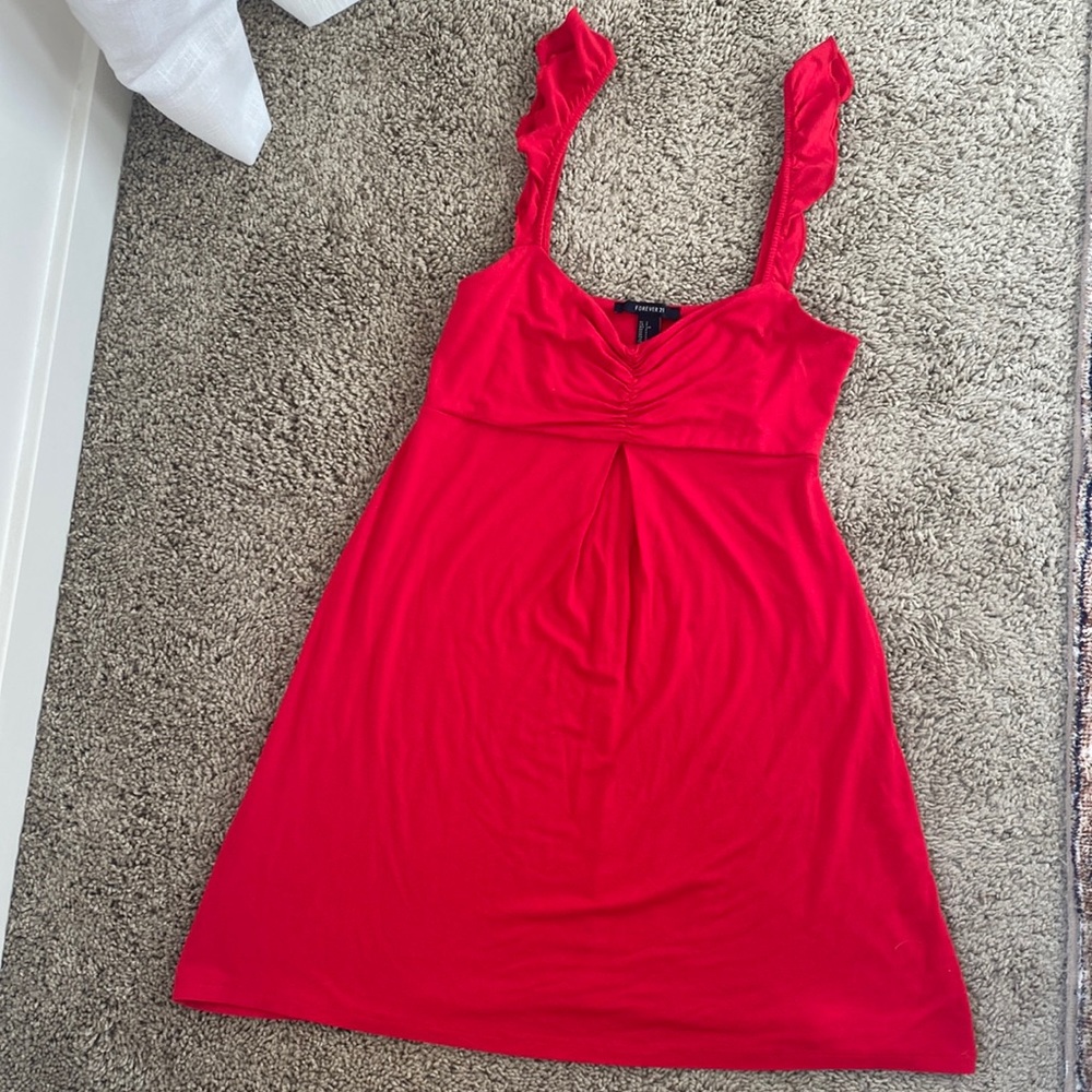 Red Hollister dress